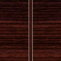 Indian rosewood strip with white contrasting lines on both sides (only in the combination with a contrasting line binding)